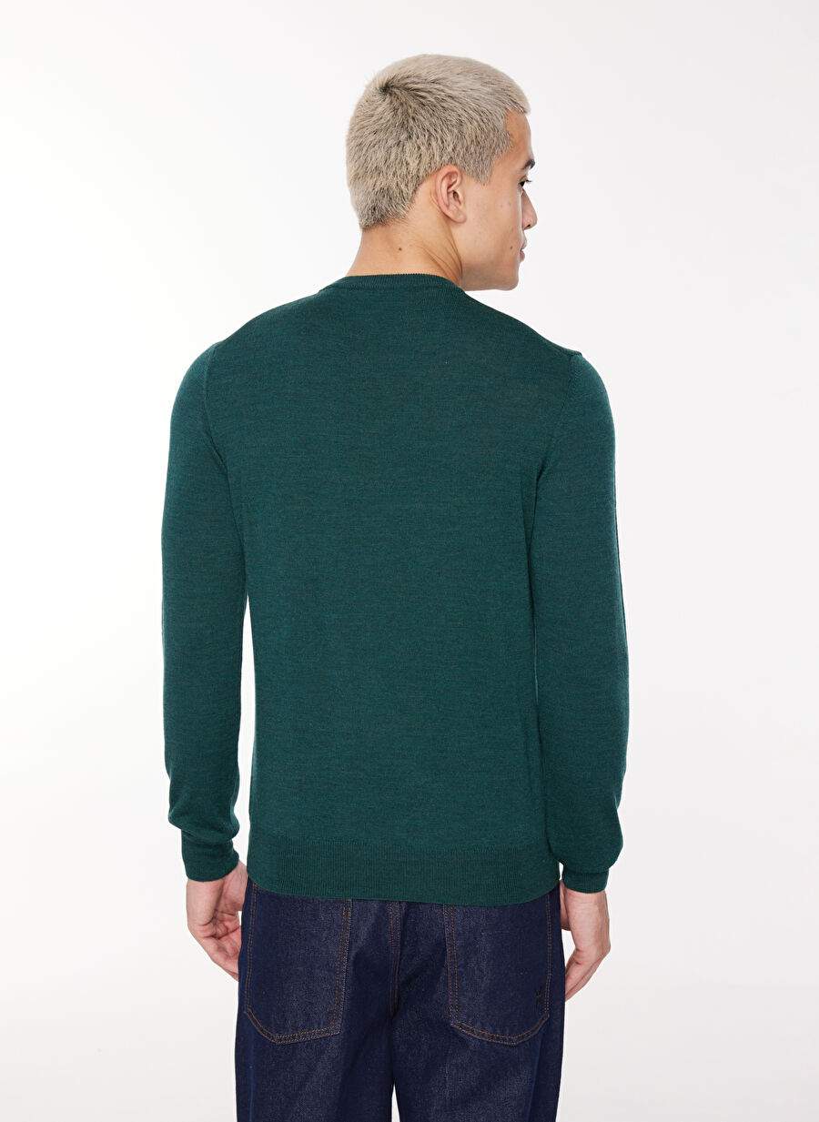 Tombolini Bike Collar Slim Fit Grey Men's Sweater — Product image 5 of 5