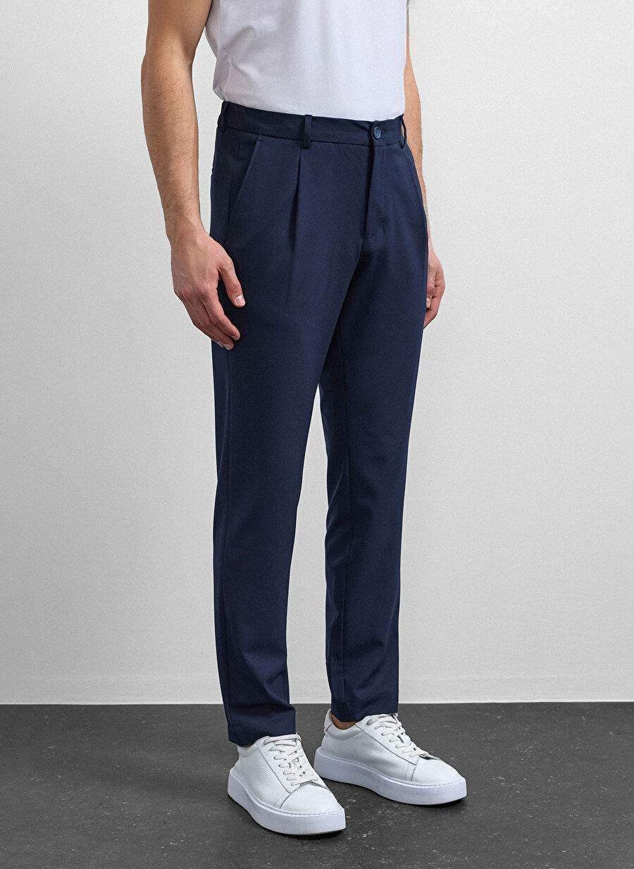 Back And Bond Lacivert Erkek Slim Fit Pantolon B35w31008 — صورة المنتج 3 من 5