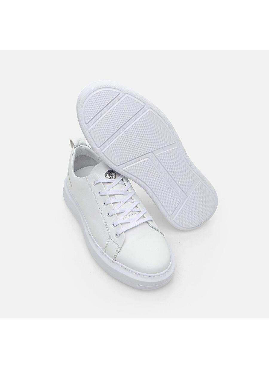 Hotic White Men's Leather Sneaker 02ayh281320a900 — Product image 6 of 6