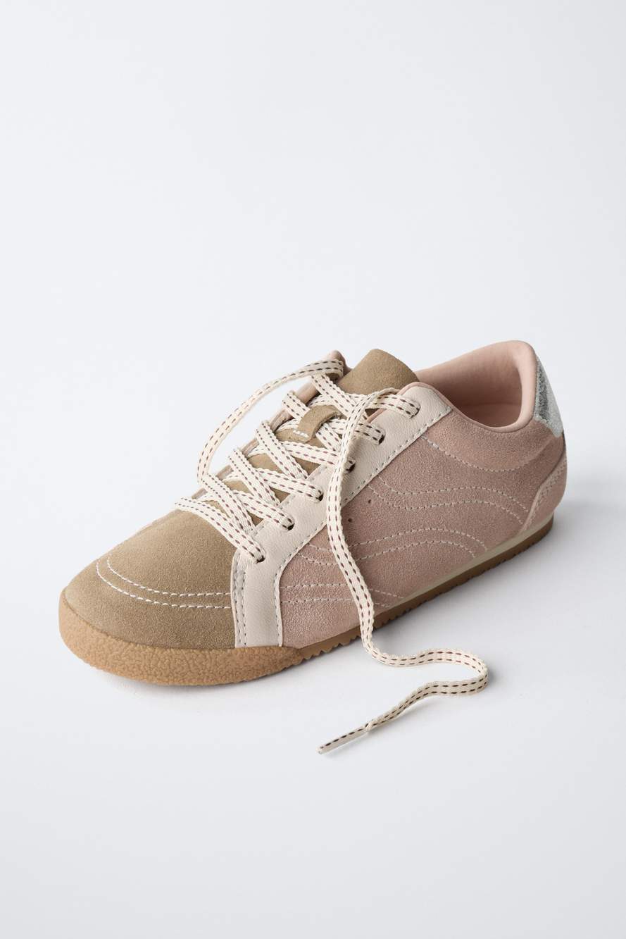 LEATHER SNEAKERS — Product image 3 of 7