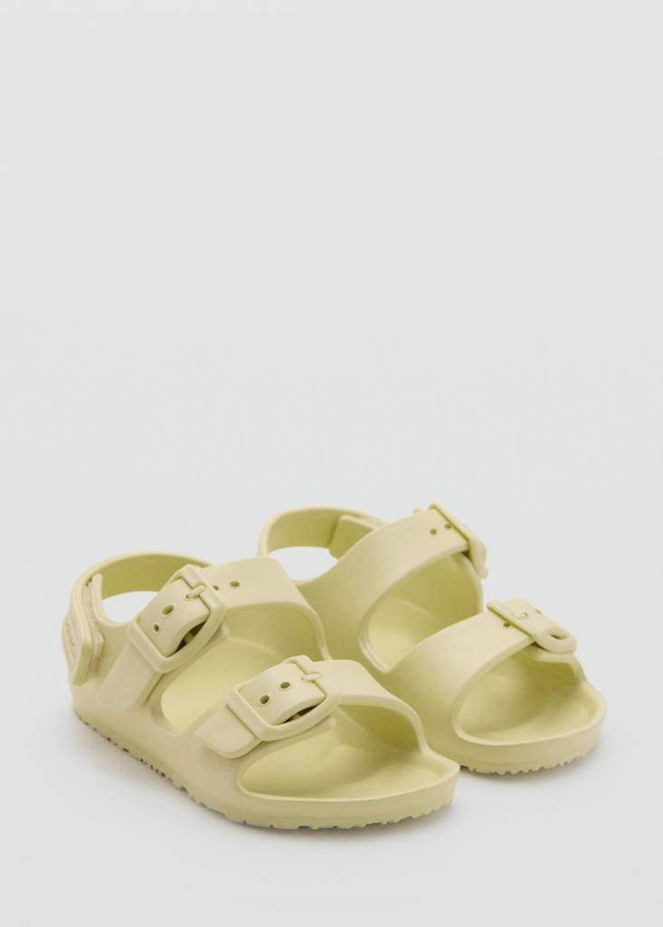 Rubberised buckle sandals — Product image 4 of 6
