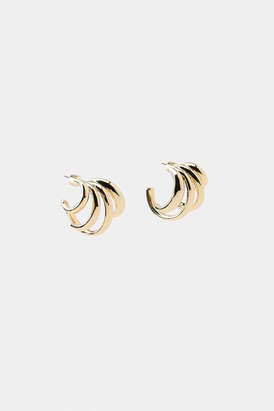 METAL HOOP EARRINGS — Product image 4 of 4