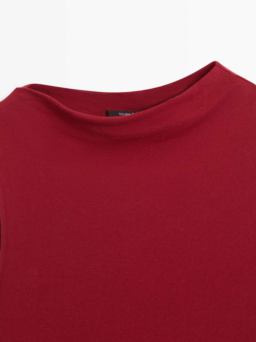 100% cotton top with asymmetric detail — Product image 9 of 13