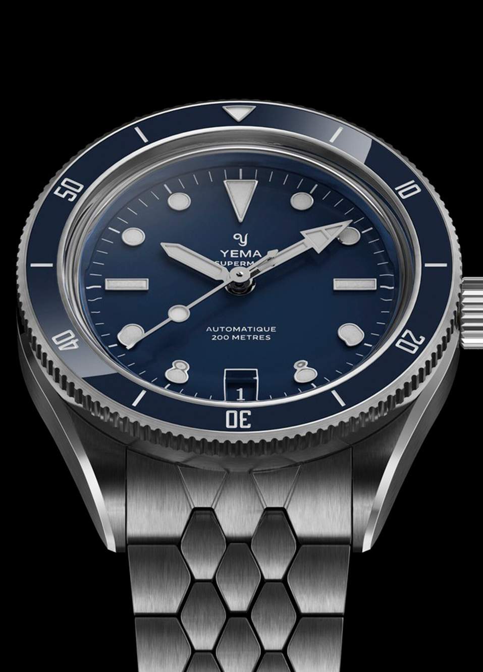 Superman Dato 12.25.11.55.SN. M2 Sterling Silver Men's Wristwatch — Product image 5 of 5