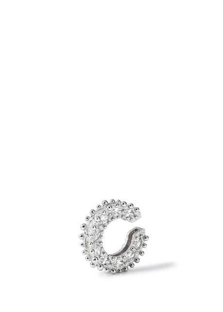 Royal Ear Cuff Classic silver Plated Women's Earrings