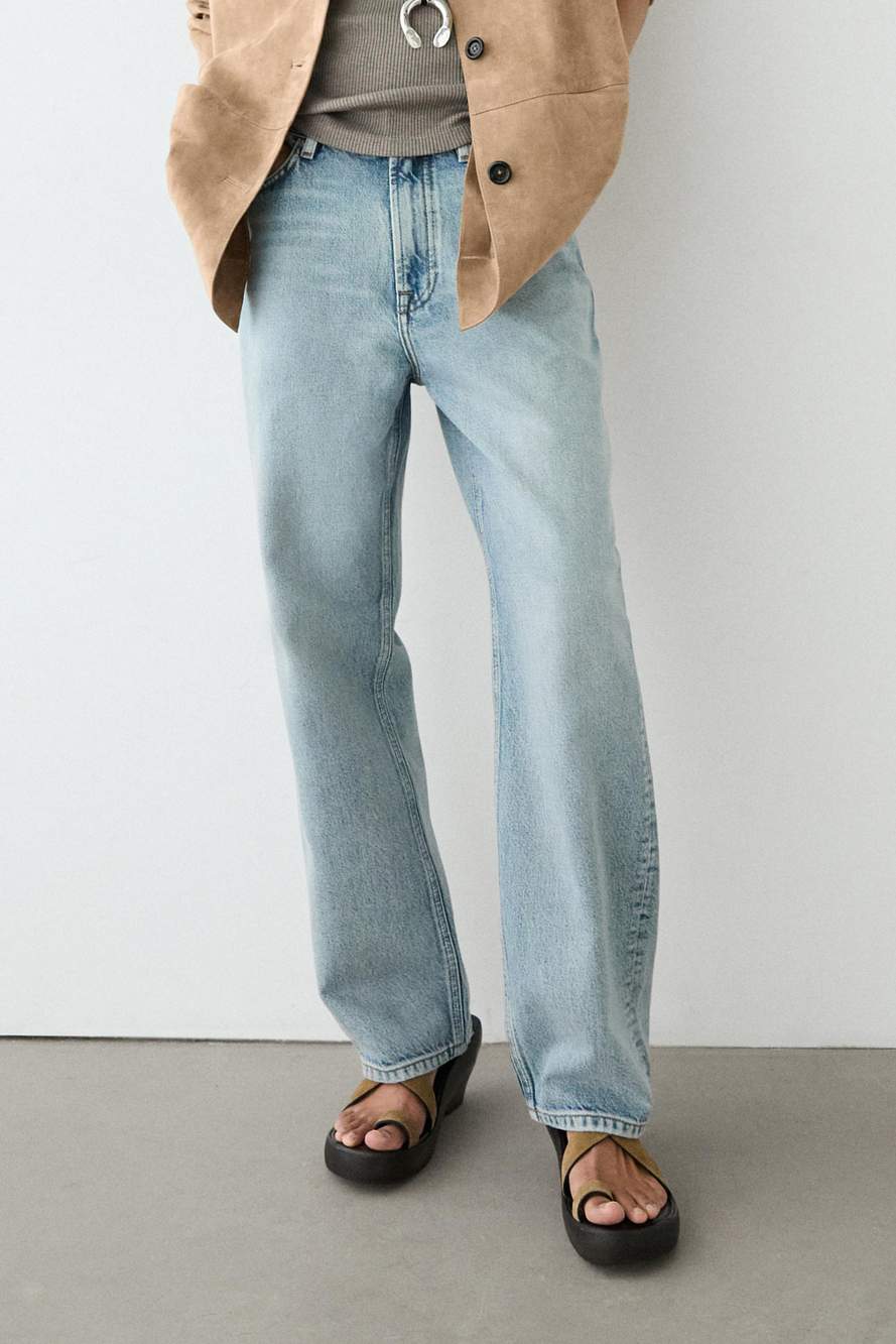 Straight-leg high-waist jeans — Product image 11 of 14