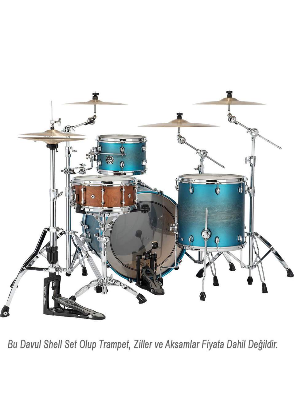 Saturn Evo Rock Acoustic Drum 22+12+16F SE426XHPT — صورة المنتج 3 من 3