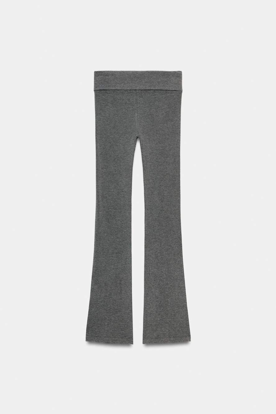 SEAMLESS FLARE TROUSERS — Product image 7 of 8