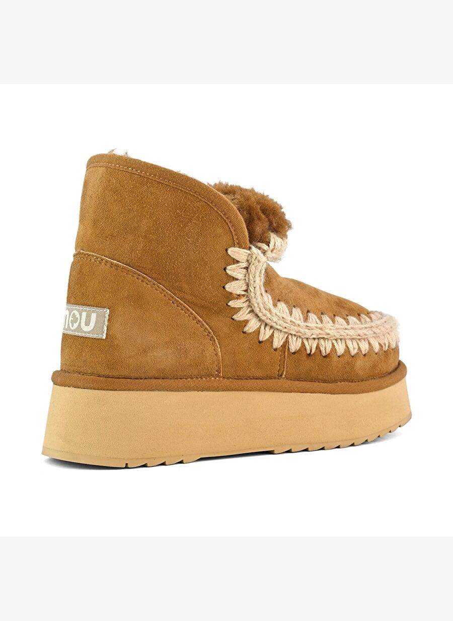 Women's Bot (Snow) MU.FW681000A COG Mou Mini Eskimo Platform Boot Cognac — Product image 3 of 5