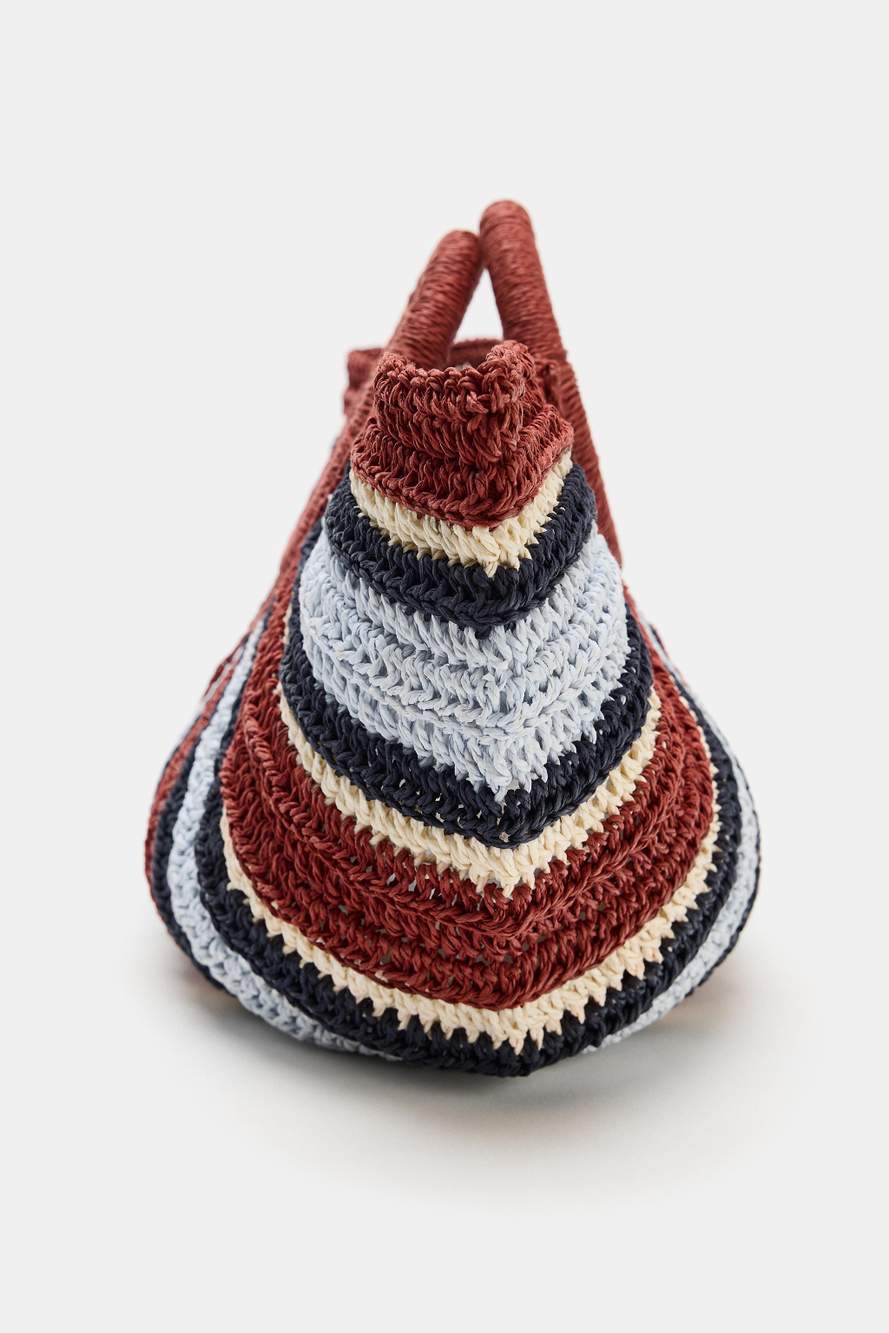 BRAIDED EFFECT HANDBAG — Product image 4 of 5