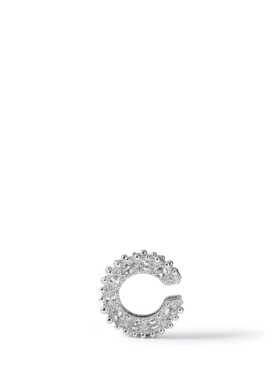 Royal Ear Cuff Classic silver Plated Women's Earrings — صورة المنتج 4 من 4