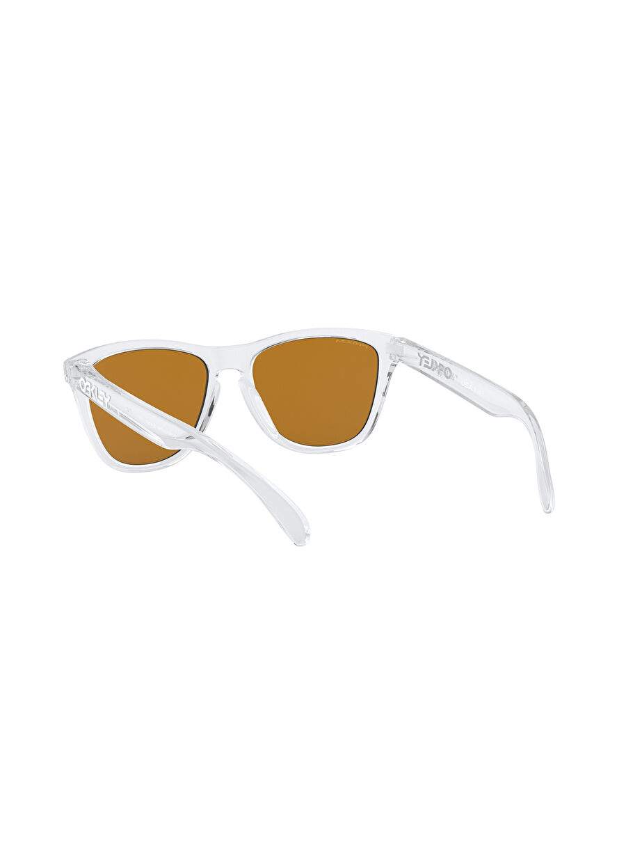 Oakley Frogskins™ OO9013 Kare Şeffaf Erkek Güneş Gözlüğü — صورة المنتج 6 من 12