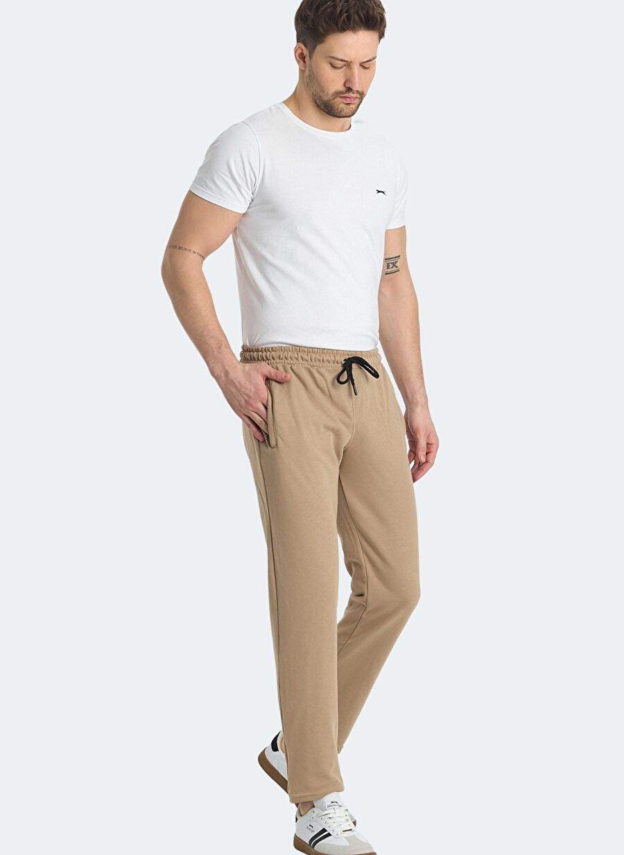 Slazenger KIRABO الرجال Sweatpants ستة القهوة — صورة المنتج 7 من 7