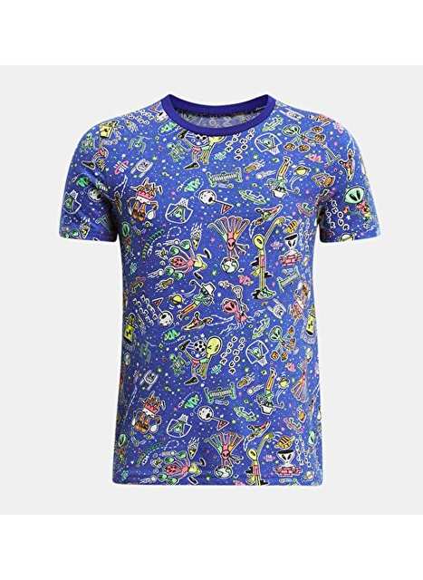 Boy UA Alien All Sports Short Sleeve 1383597-401